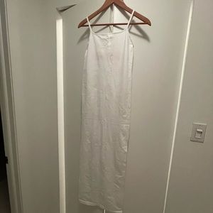 NEW WITH TAGS Simon Miller Stretch White Maxi Dress Size M/L